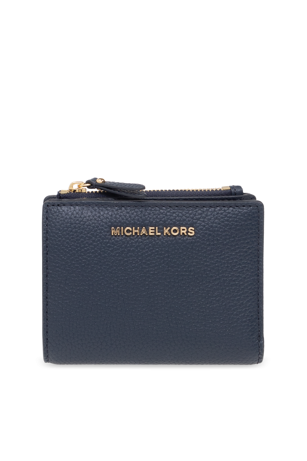 Michael kors navy blue shops wallet